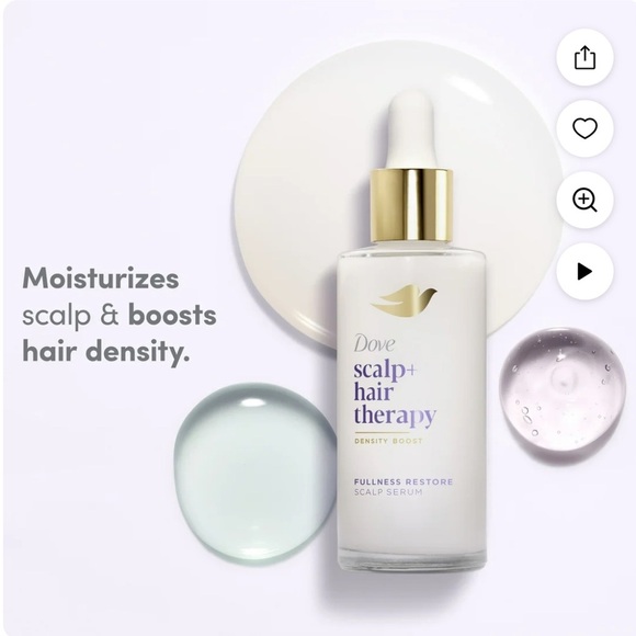 🆕Dove Scalp Hair Therapy Restore Scalp Serum 2 Set - Picture 6 of 8